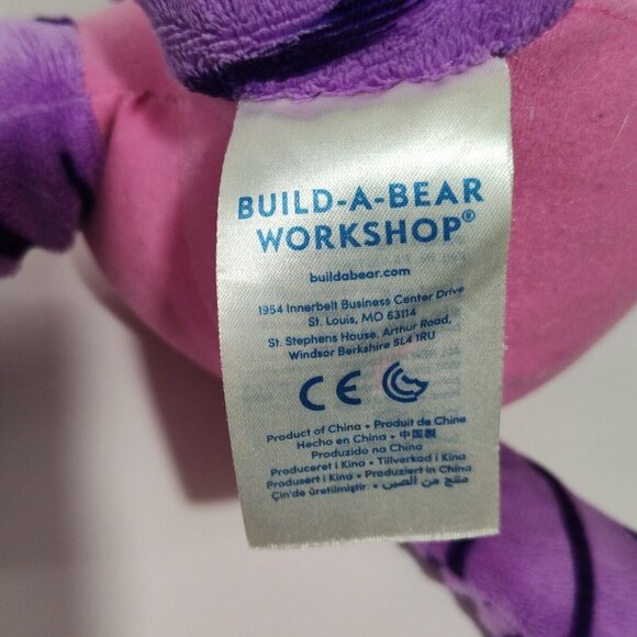 Build-A-Bear Workshop Honey Girls Teegan Tiger Purple Plush Stuffed Animal Toy - Picture 6 of 9